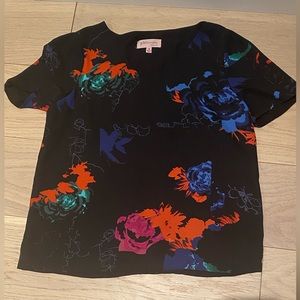 Philosophy V-Neck Floral Blouse